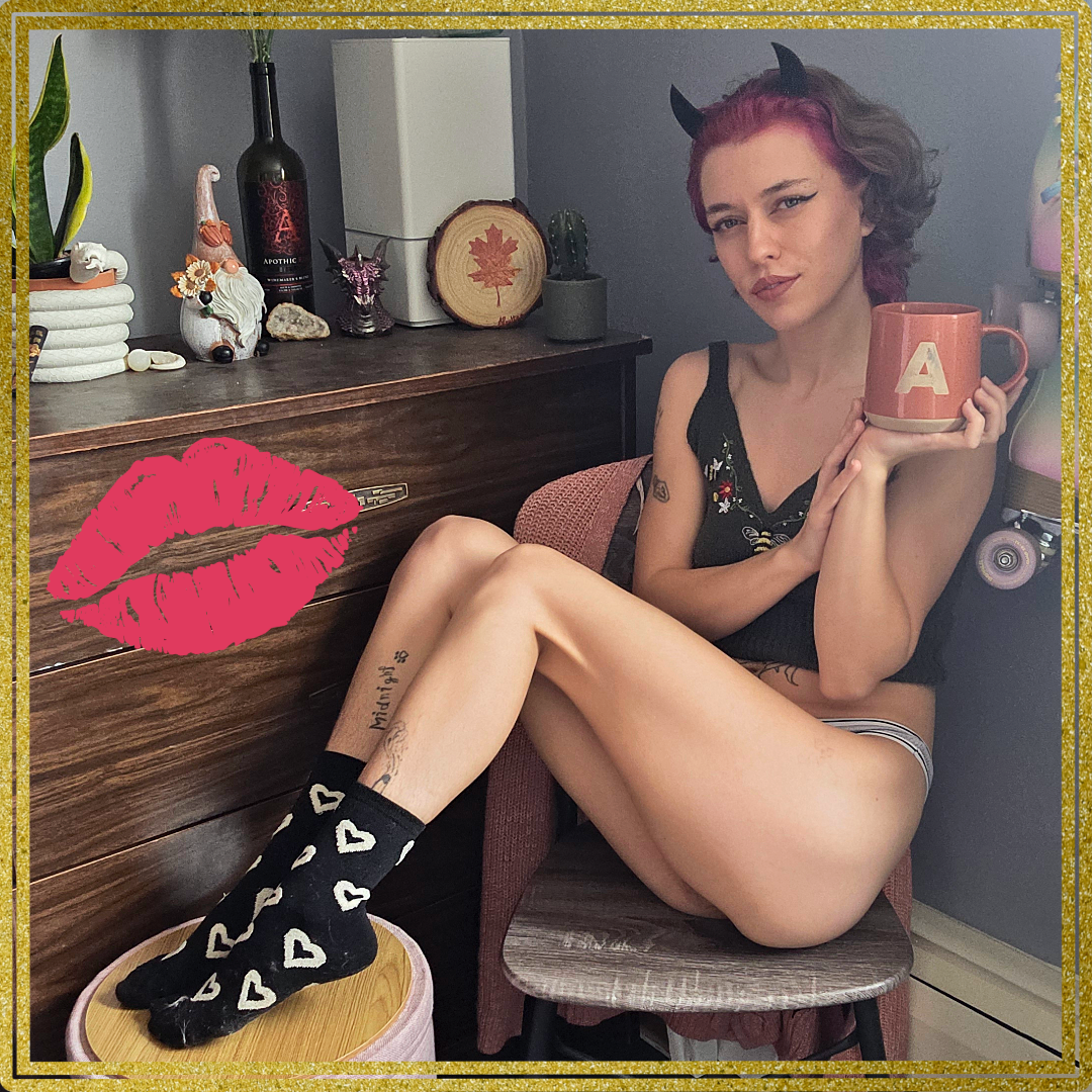 Lipstick Stained Coffee Mug